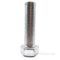 Carbon steel zinc coating hexbolt with fine pitch